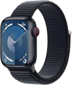 Apple Watch Serie 9 Cell 45mm Aluminium MidNight Sport Light MidNight MRMF3QL/A_0