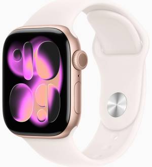 Apple Watch Serie 11 42mm AC/Rose Gold SB/L Blush M/L ITA MEU44QL/A_0