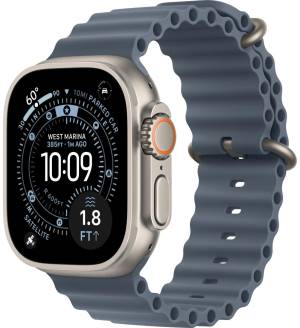 Apple Watch Ultra 3 / Apple / 49mm Caja de Titanio Natural / Correa Ocean Azul Naútico / APL-WATCH_ULTRA_MEWH4QL/A_1