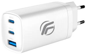 Caricatore Universale GaN Tech 65W 2x USB-C + USB-A Fast Charge Fenner Tech_0