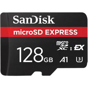 SanDisk Express MicroSD 128GB A1 UHS-I e UHS-II 100MB/s for Switch2_0
