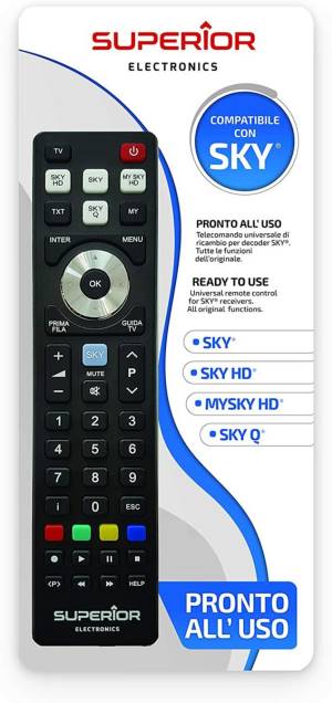 Superior Telecomando Universale SKY / SKY HD / MYSKY HD / SKY Q SH_0