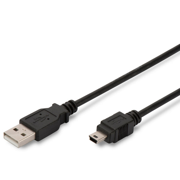 USB 2.0 Kabel, USB-A Stecker > mini USB Stecker_0