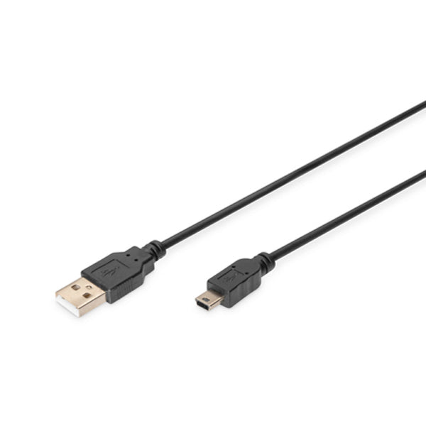 USB 2.0 Anschlusskabel USB-A (Stecker) > Mini-USB (Stecker)_0
