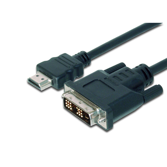 Cabo Adaptador HDMI Typ A-DVI (18+1) 2m - DIGITUS_0