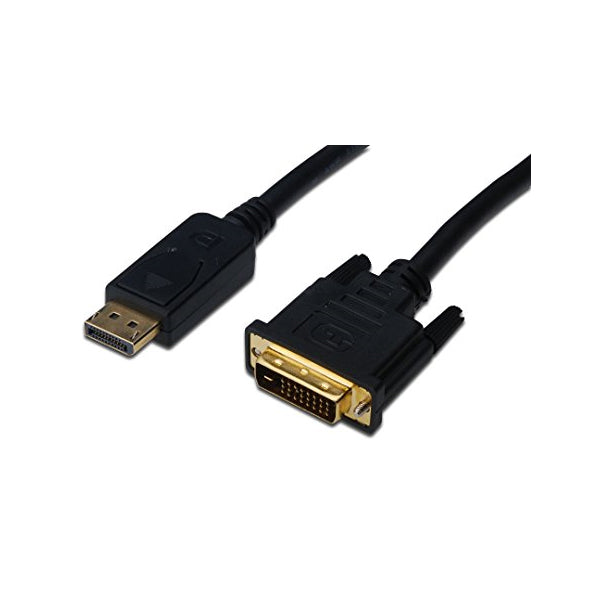 Adaptador DisplayPort > DVI-D DIGITUS / Preto / 100046879_0