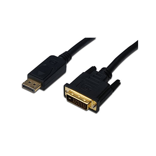 Adaptador DisplayPort > DVI-D DIGITUS / Preto / 100046879_0