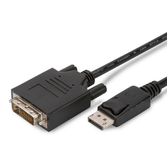 Cabo Adaptador DIGITUS DP para DVI 2m / Preto_0