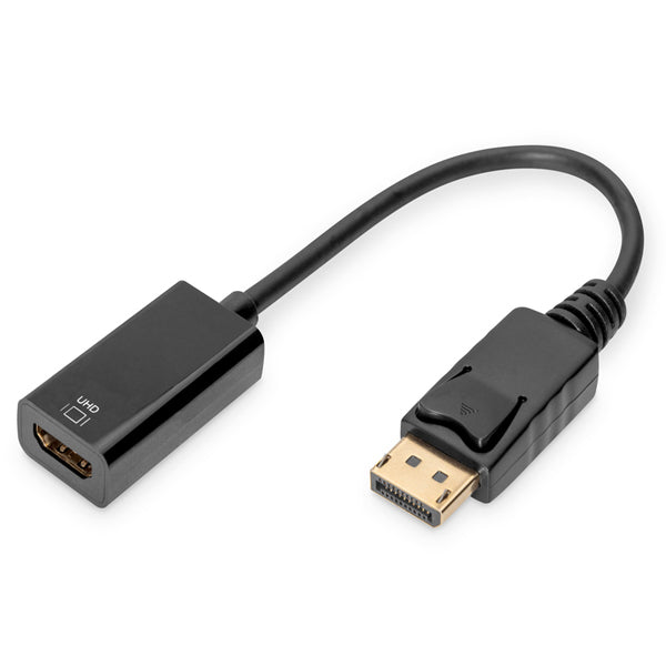 DIGITUS Active DisplayPort on HDMI Converter 20cm gold black_0