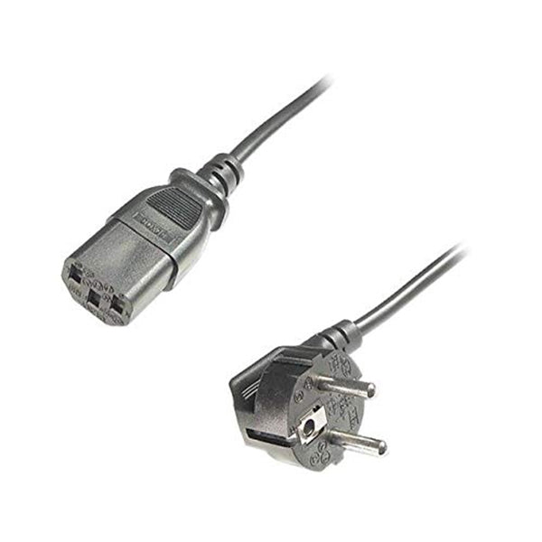 DIGITUS CABO POWER C13 / SCHUKO 90º / 5MT / Preto_0