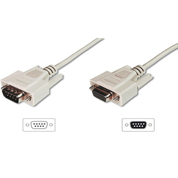 Serielles Datatransfer VerlÃ¤ngerungskabel, D-Sub9 (Stecker) > D-Sub9 (Buchse)_0