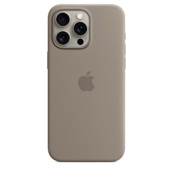 Custodia MagSafe in silicone per iPhone 15 Pro Max - Grigio creta (MT1Q3ZM/A)_0