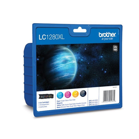 Brother Ink LC1280XLVALBP / LC-1280XLVALBP XL Multipack in Blister BK,C,M,Y_0
