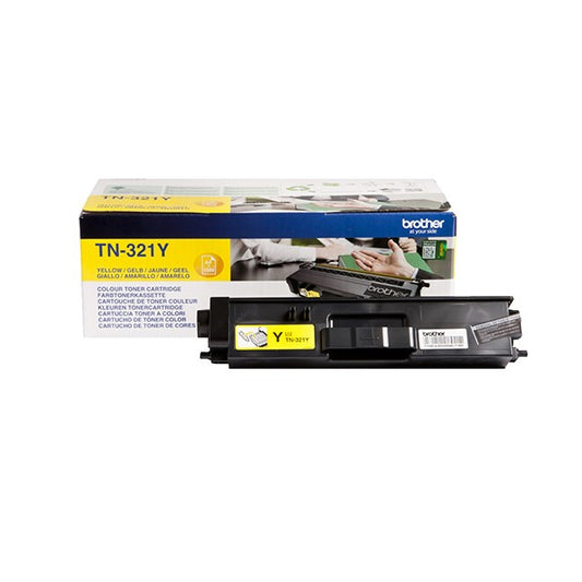 Brother Toner TN-321 TN321 Yellow Gelb 1,5k (TN321Y)_1