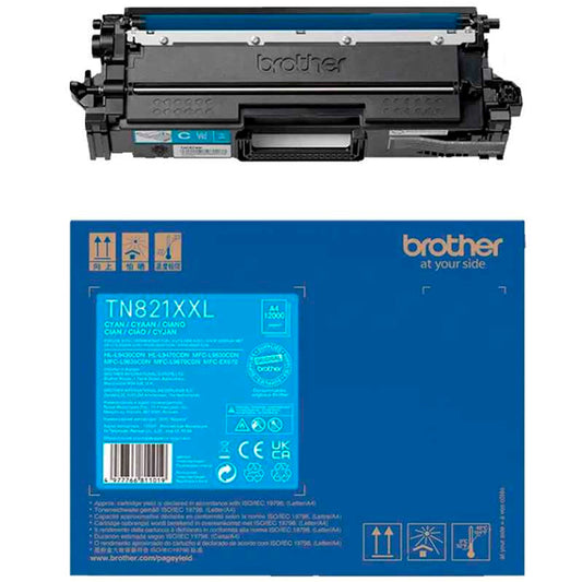 Toner Brother TN-821XXL / Ciano / TN821XXLC_0