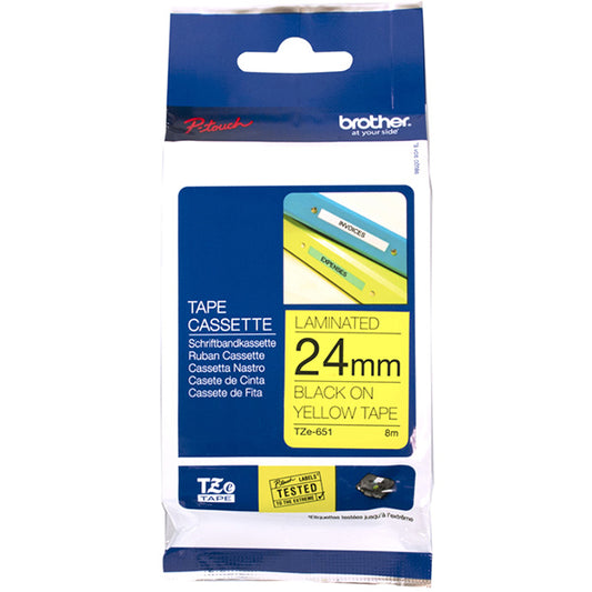 Schriftband Brother / Preto / TZe-651_0