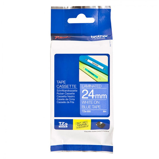 TZE555 LAMINATO DA 36 MM BIANCO SU FONDO BLU LUNGHEZZA 8 METRI_0
