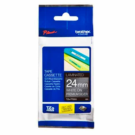 LAMINADO BROTHER / Branco com Glitter / 24MM / 4977766783682_0