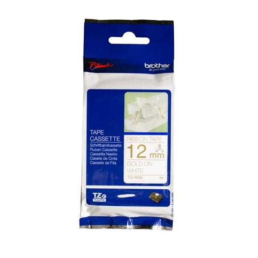 BROTHER Fita Tecido 12mm / Ouro Branco_0