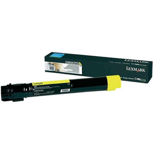 Cartucho Lexmark C950X2YG / Amarelo_0