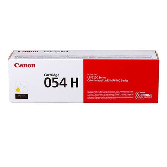 Cartucho de Toner Canon 054 H / Amarelo / Marca: CANON_0