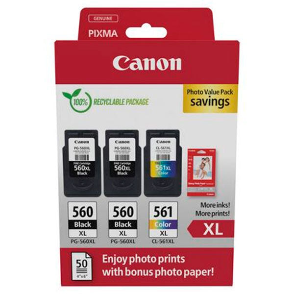 Tinte Photo Value Pack Canon / Preto / 3712C012_0