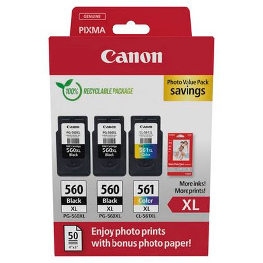 Tinte Photo Value Pack Canon / Preto / 3712C012_0