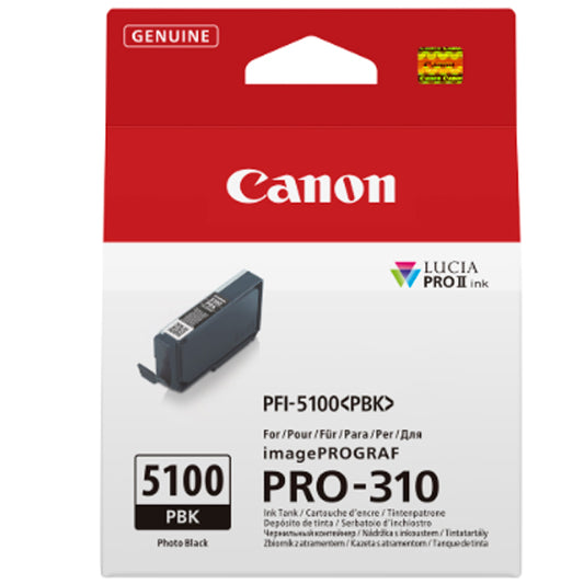 Tinta Canon PFI-5100 / Preto / 6952C001_0