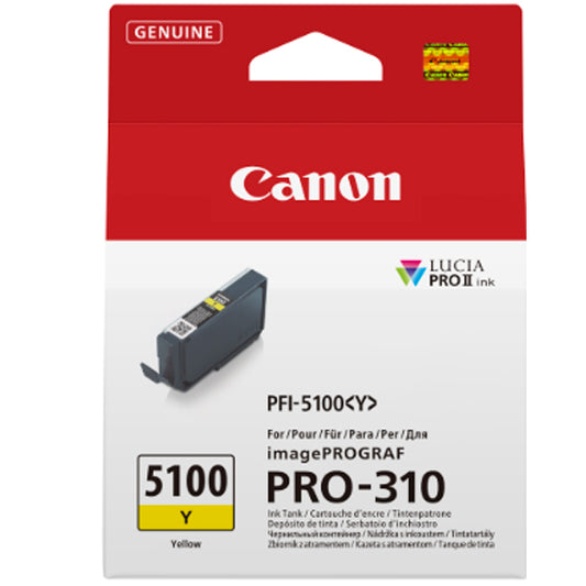Cartucho de Tinta Canon / Amarelo / PFI-5100 Y / 6955C001_0