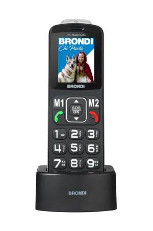 Telemóvel Brondi CELL. AMICO FLASH / Preto / 8015908820706_1