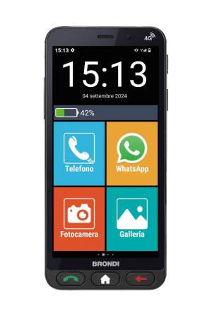 Brondi Amico Vero 4G Nero DS ITA_1