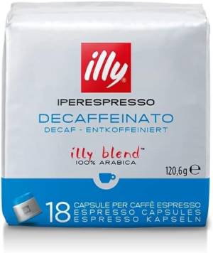 Cápsulas de Café ILLY / Dek 18pz / Café Descafeinado_0