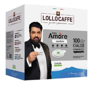 Lollocaffè Box Cialde Amore Assoluto 44mm 100pz_0