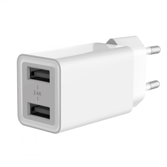 CONCEPTRONIC CARREGADOR 2xUSB 2.4A 12W WHITE_0