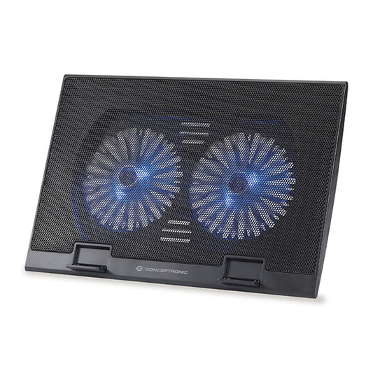CONCEPTRONIC Base Portátil 2xFans 17.3" Preto_0