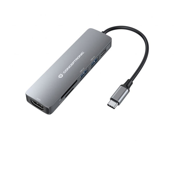 Dock USB-C CONCEPTRONIC / Preto / CONDONN11G_0