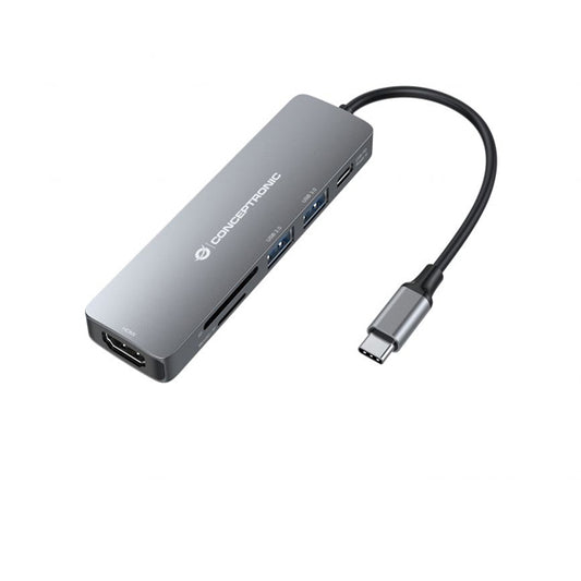 Dock USB-C CONCEPTRONIC / Preto / CONDONN11G_0