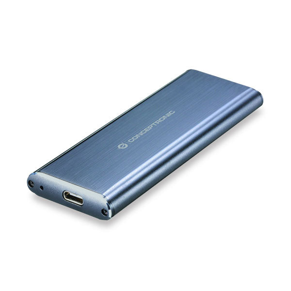 Caixa para Disco SSD M.2 SATA Conceptronic / Aluminio Grey / CONHDE01G_0