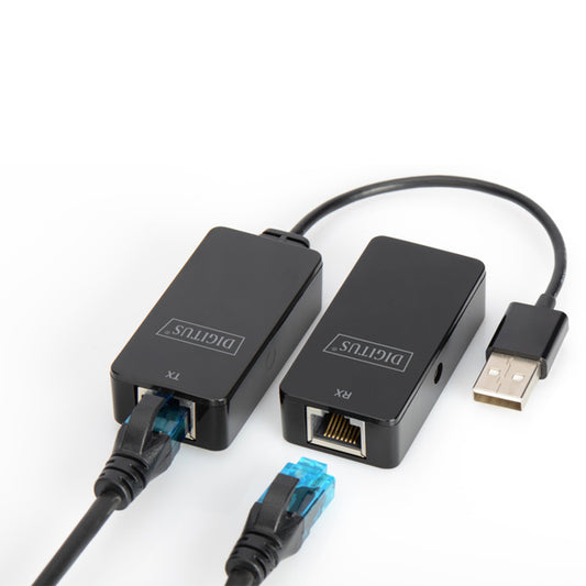 USB-Extender USB-Hub DIGITUS / Preto / 1273905_0