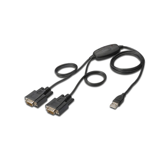 Adaptador USB 2.0 DIGITUS / Preto / 1472639_0