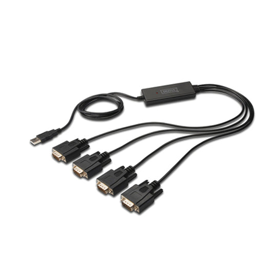 Adaptador USB 2.0 DIGITUS / Preto / 1472644_0