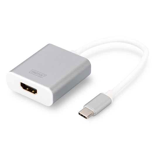 Adaptador USB DIGITUS / USB-C para HDMI 4K / Preto_0