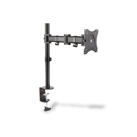 DIGITUS Suporte de Monitor Universal com Braço de Pinça para Monitores 15-27" / Preto_0