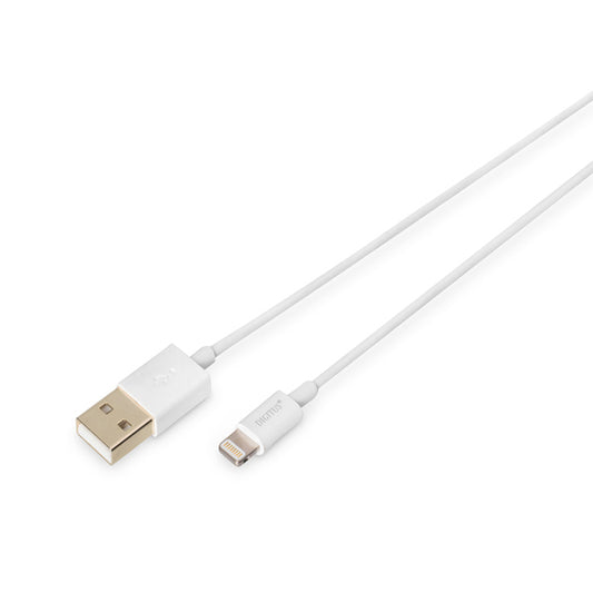 DIGITUS Lightning to USB A Data Cable MFI certified_0