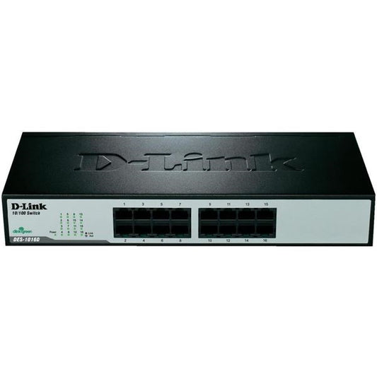 Switch D-LINK / 16 Portas / 10/100Mbps / DES-1016D_0