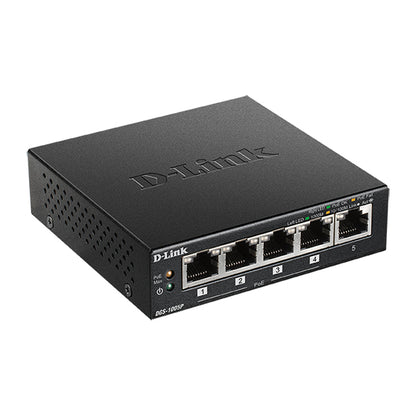 Switch D-LINK 5-Port POE+ / Preto / DGS-1005P/E_0