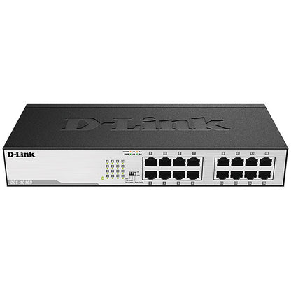 Switch D-LINK GIGAEXPRESS 16-PORT GIGABIT / Preto / DGS-1016D/E_0