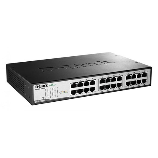 Switch D-LINK GIGAEXPRESS 24-PORT GIGABIT / Preto / DGS-1024D/E_0