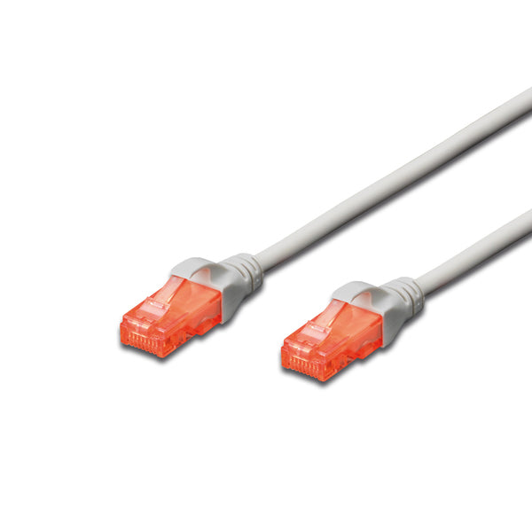 DIGITUS Chicote CAT6 UTP PVC 3m / Cinza_0