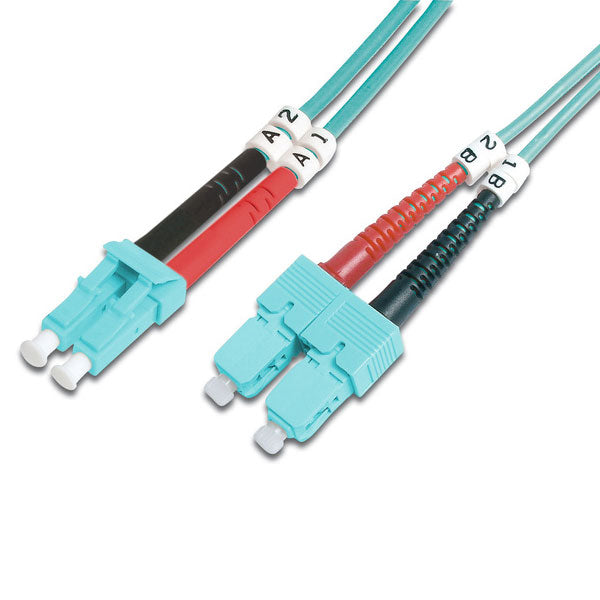 LWL Patchkabel, Duplex, LC > SC Stecker, Multimode OM3_0